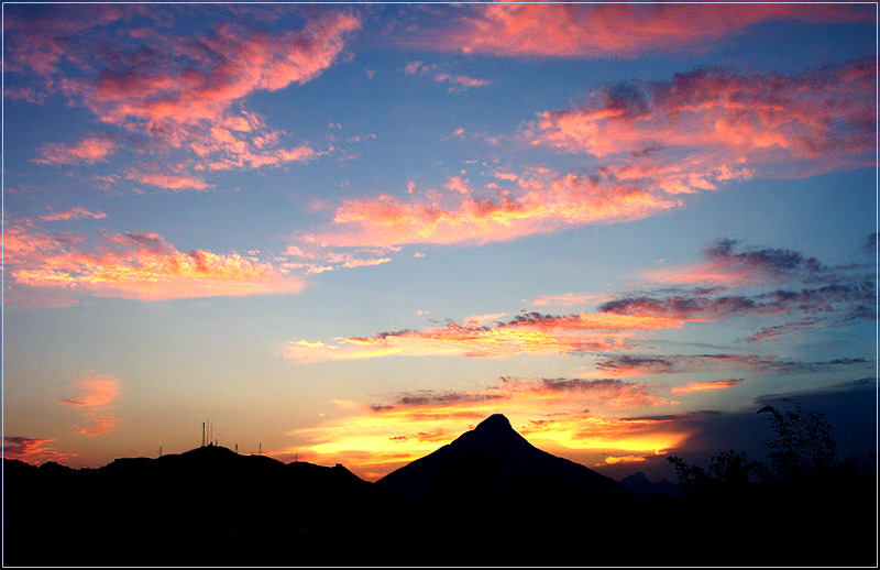 photo "La Tarde de Ayer" tags: landscape, travel, North America, sunset