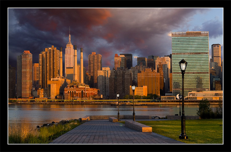 photo "manhattan from queens" tags: misc., 