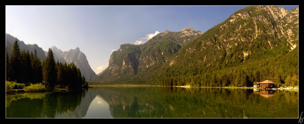 photo "lake toblach" tags: landscape, water