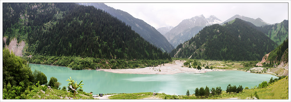 фото "Высокогорное озеро Иссык (2)" метки: пейзаж, вода, горы