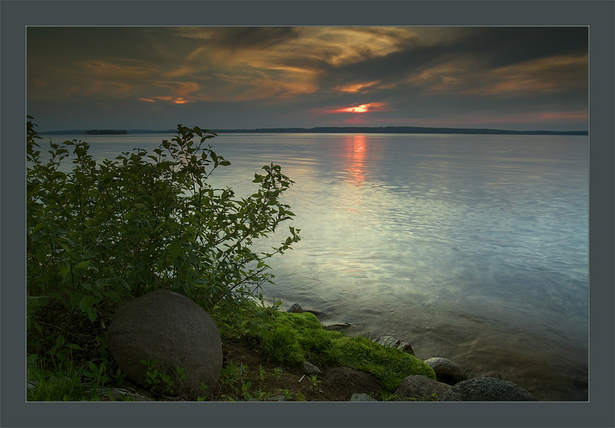 photo "Calm Evening of June" tags: landscape, summer, water