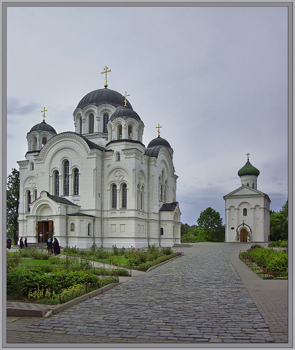 фото "Полоцкий Спасо-Ефросиньевский монастырь." метки: архитектура, пейзаж, 