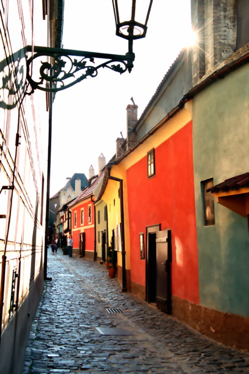 photo "Golden street" tags: travel, architecture, landscape, Europe