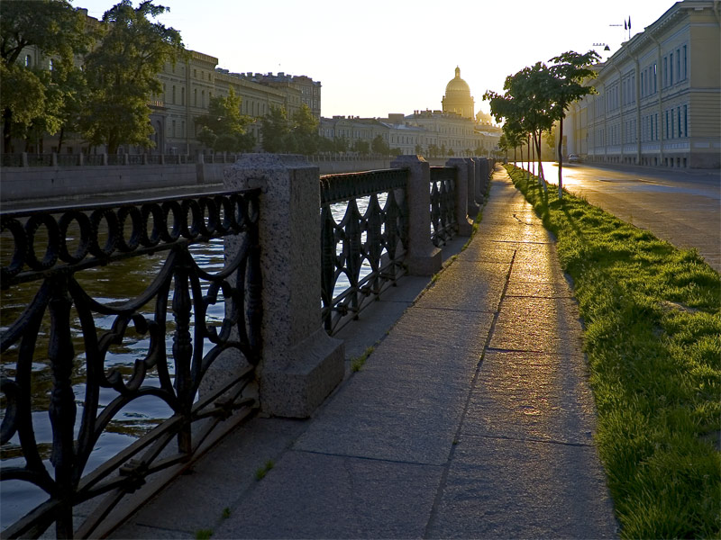 photo "The white night is short …" tags: landscape, architecture, sunset