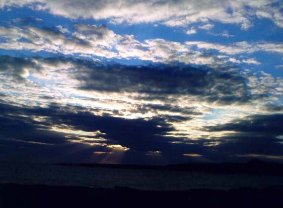 photo "Night Descends" tags: landscape, clouds, night