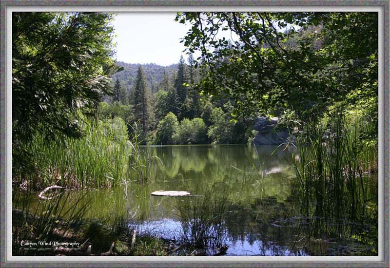 photo "" Mystic Lake "" tags: landscape, mountains, water