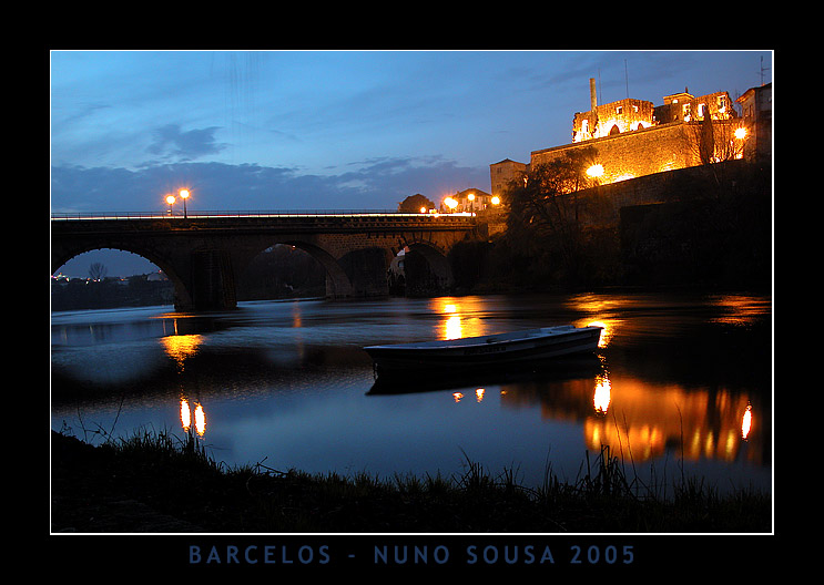 фото "Barcelos" метки: пейзаж, ночь