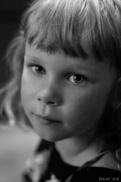 фото "Она..." метки: портрет, черно-белые, дети