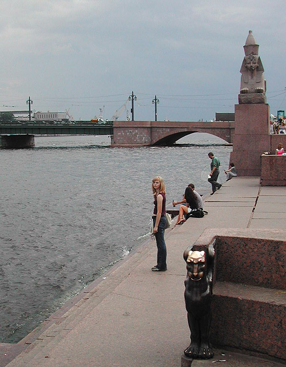 photo "Summer evening at Neva" tags: architecture, landscape, water