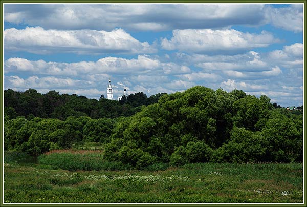 photo "June. Clouds float." tags: landscape, clouds, summer