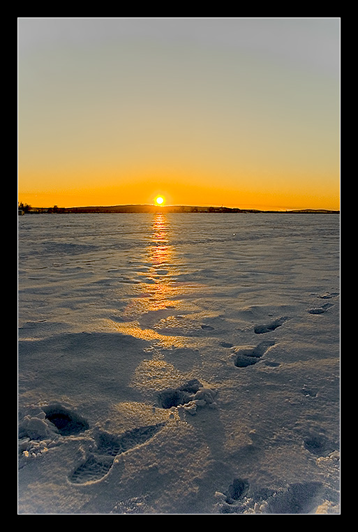 фото "remember the frost! :)" метки: пейзаж, закат, зима