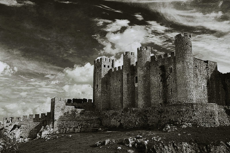 photo "Shadows of History" tags: black&white, landscape, clouds