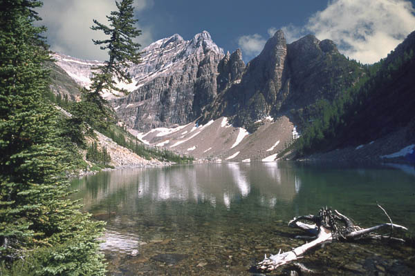 photo "Lake Agnes" tags: landscape, mountains, water