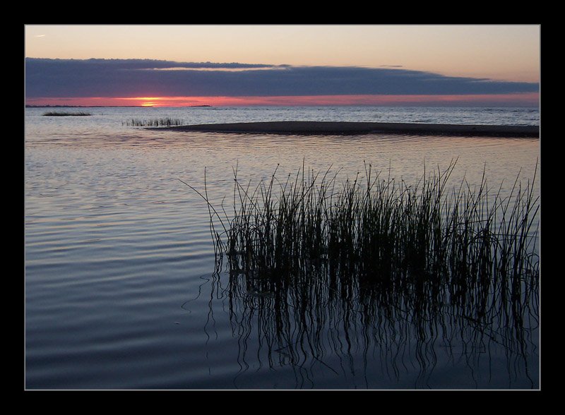 photo "Silence" tags: landscape, sunset, water