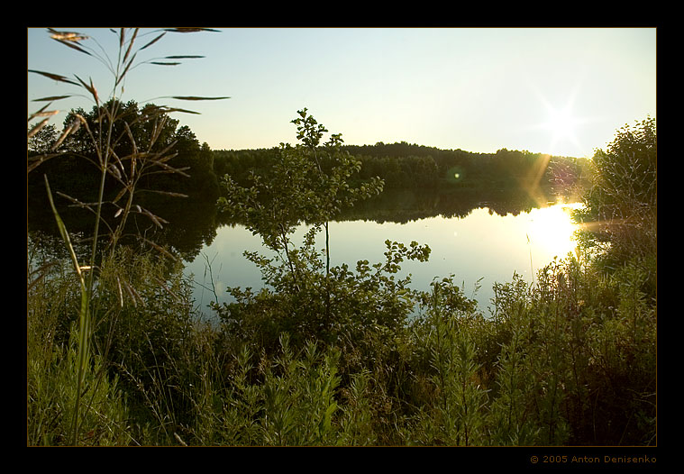 photo "The Evening" tags: landscape, water