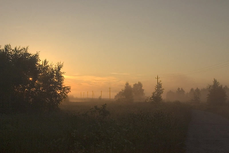 photo "The beginning of a way" tags: travel, landscape, sunset