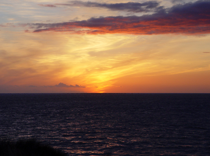 photo "Bay of Biscay, sunset" tags: landscape, sunset