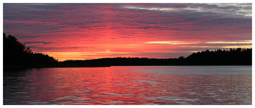 photo "Midnight Sunset" tags: landscape, summer