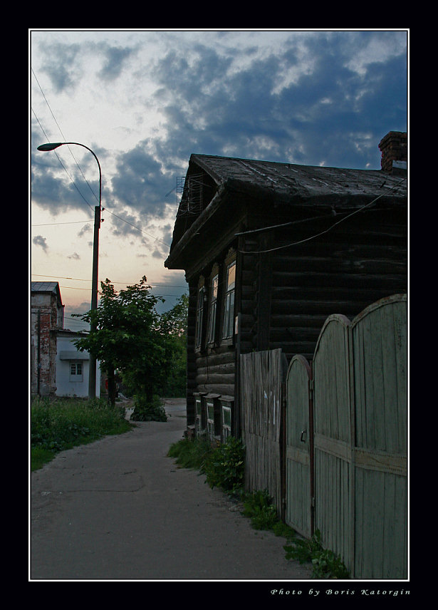 фото "Улочка старого Мурома" метки: архитектура, пейзаж, закат