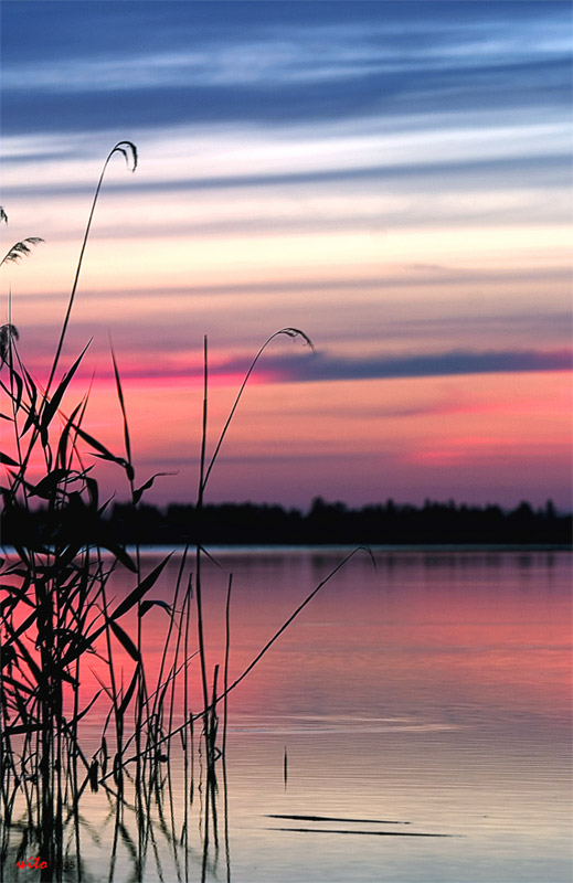 photo "Calmness" tags: landscape, sunset, water