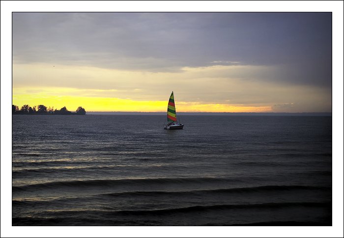 photo "sailing to the sunset" tags: landscape, travel, Asia, sunset