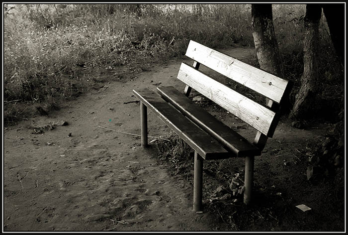 photo "Waiting for you" tags: genre, black&white, 