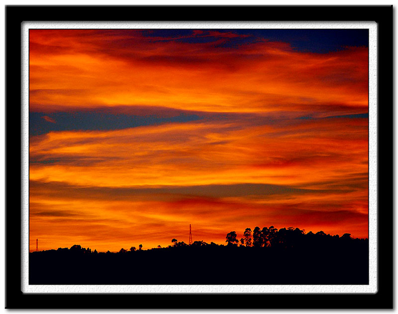 photo "Alvorecer da minha janela II" tags: landscape, travel, South America, sunset