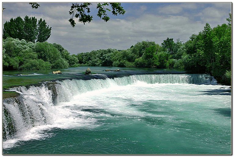 фото "Зеленая река" метки: пейзаж, вода, лето