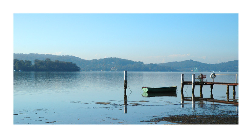 photo "morning blues" tags: landscape, spring, water