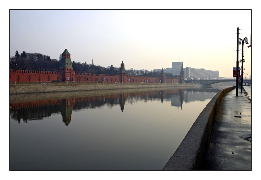 фото "Утренняя Москва. Вариант 2." метки: путешествия, Европа