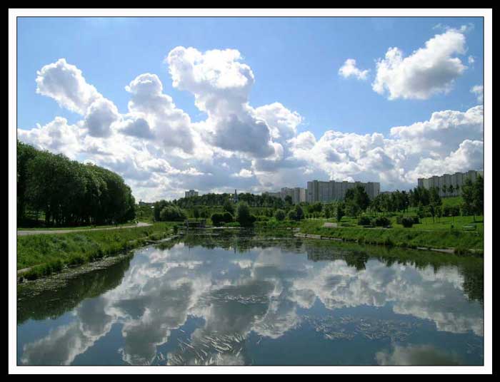 фото "В облаках" метки: пейзаж, лето