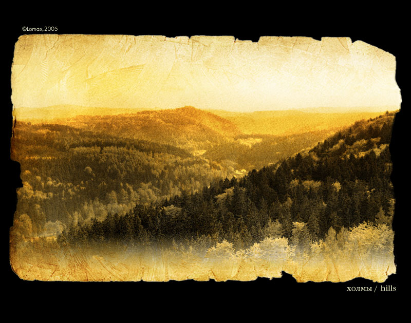 photo "h i l l s" tags: landscape, old-time, mountains