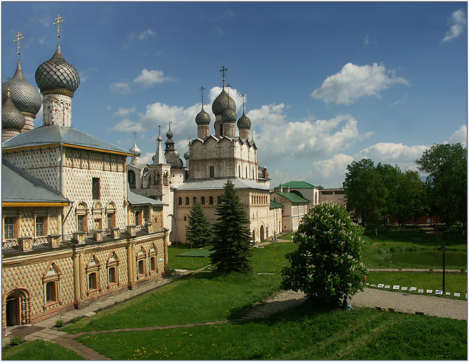 фото "В Ростовском кремле..." метки: архитектура, пейзаж, 