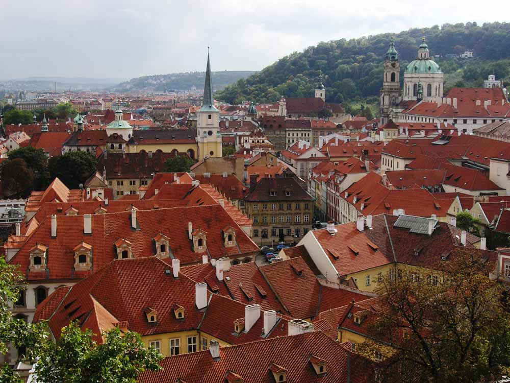 photo "Red-roof Prague" tags: travel, Europe