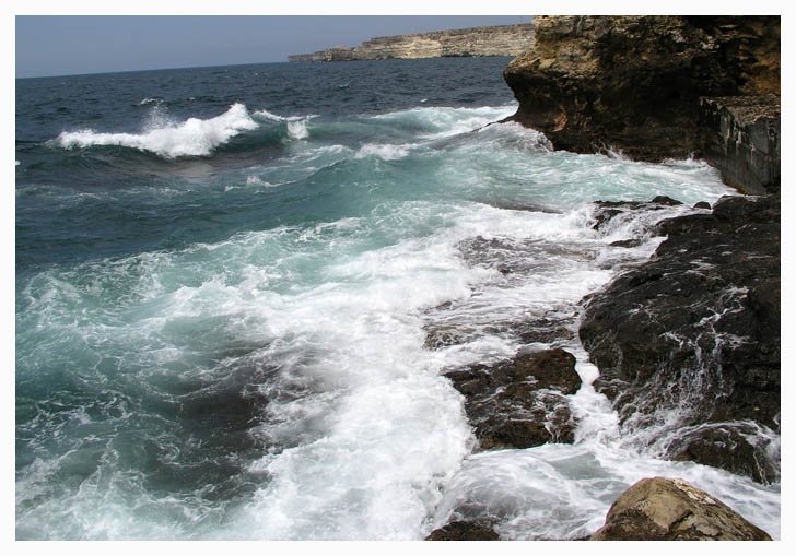 photo "Wave - germ of storm" tags: landscape, nature, water