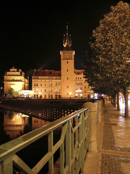 фото "Ночная Прага" метки: путешествия, архитектура, пейзаж, Европа