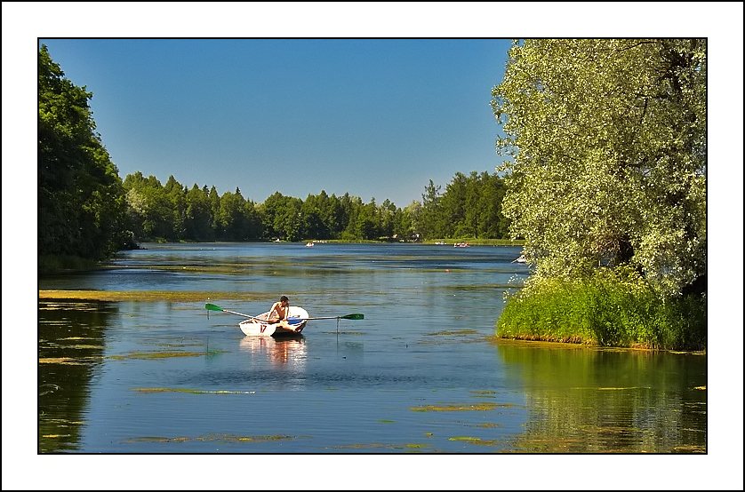 фото "В летнем парке" метки: пейзаж, вода, лето