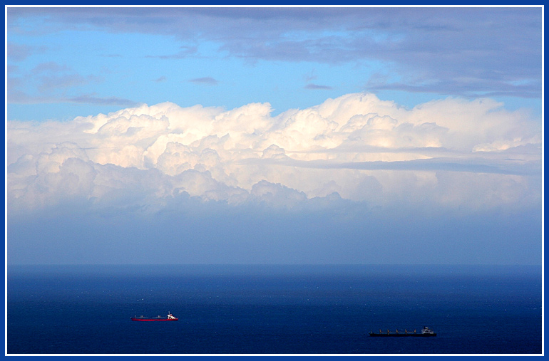 photo "Water area" tags: landscape, clouds, water