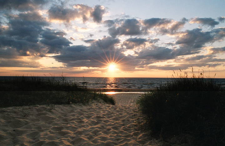 photo "--one-evening--" tags: landscape, summer, sunset