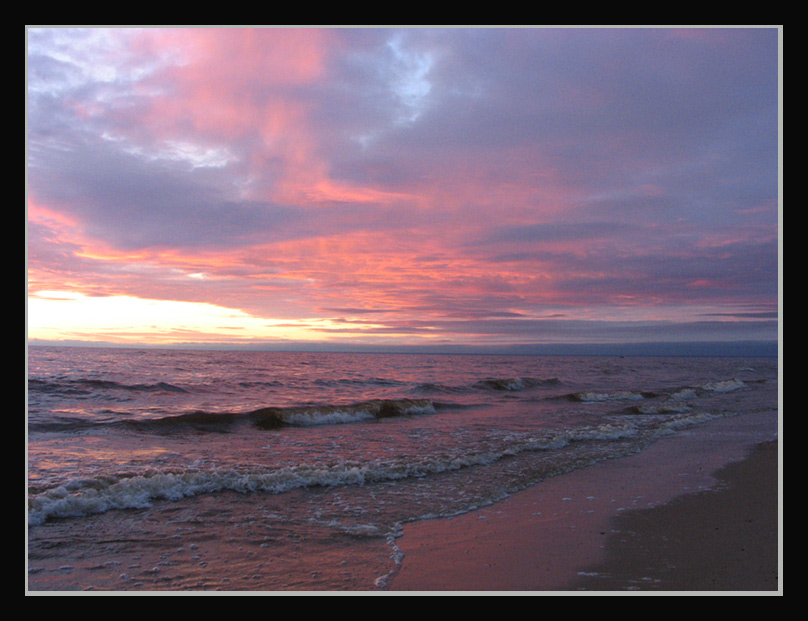 photo "Tender sunset" tags: landscape, sunset, water