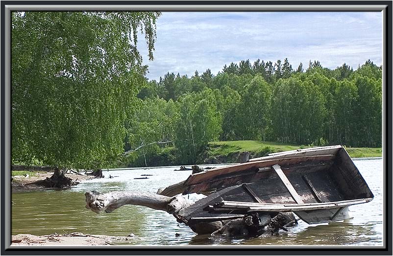 photo "shipwreck" tags: landscape, summer, water