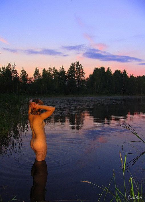 фото "Летним вечером..." метки: ню, пейзаж, вода