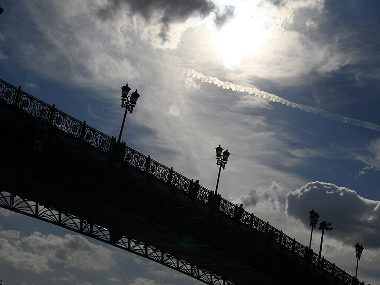 photo "Down, down, down..." tags: landscape, architecture, clouds