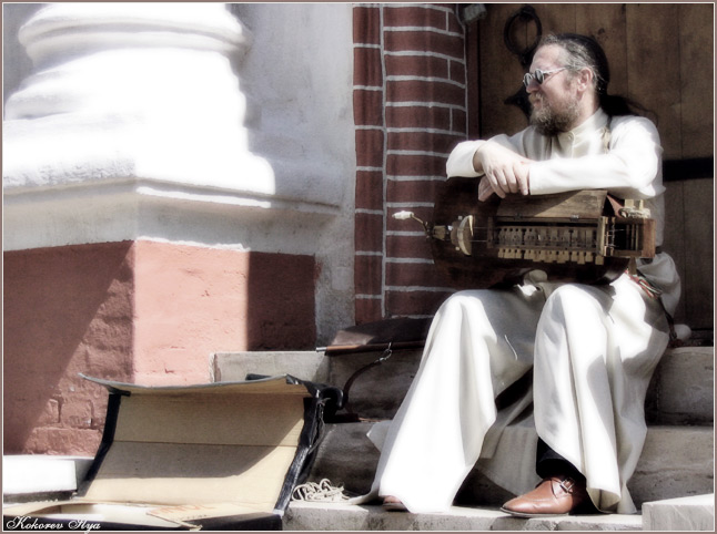 photo "The musician" tags: portrait, genre, man