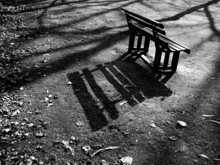 фото "solitude" метки: черно-белые, абстракция, 