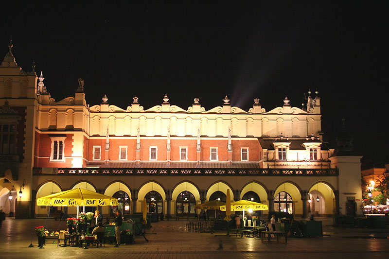 фото "Cracow by hot night" метки: пейзаж, ночь