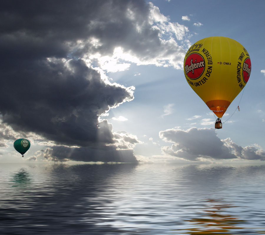 фото "Ballons" метки: фотомонтаж, 