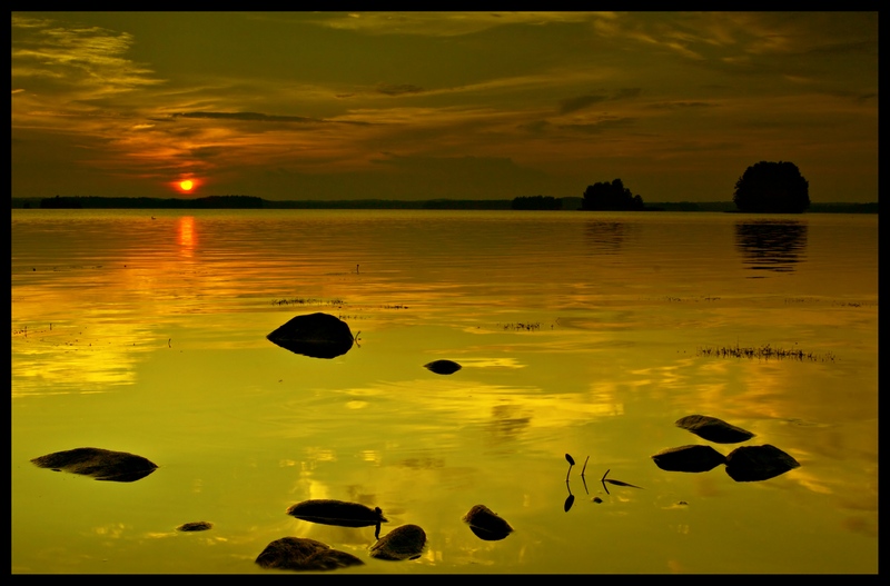 фото "Stones" метки: пейзаж, закат