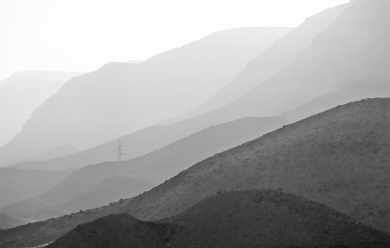 photo "Awakening of desert" tags: travel, black&white, Asia