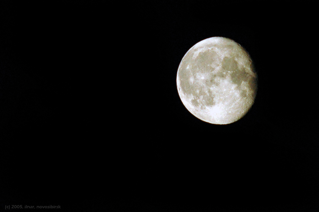 photo "the moon" tags: landscape, night